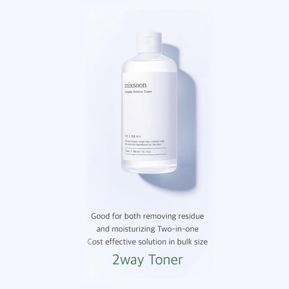 Centella Asiatica Facial Toner - Soothing and Hydrating Formula with CICA Extract for Sensitive Skin, 300ml / 10.14 Fl. Oz. Korean Glass Skin Care