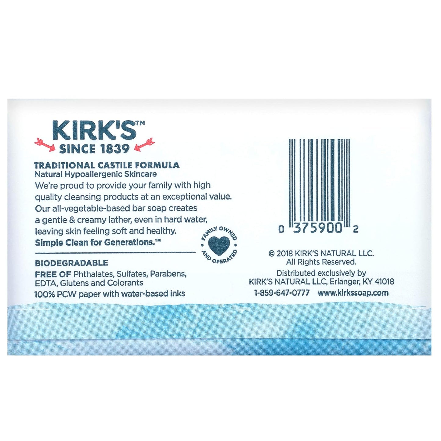 Natural Original Castile Soap - 4 Ounce (Packaging May Vary)