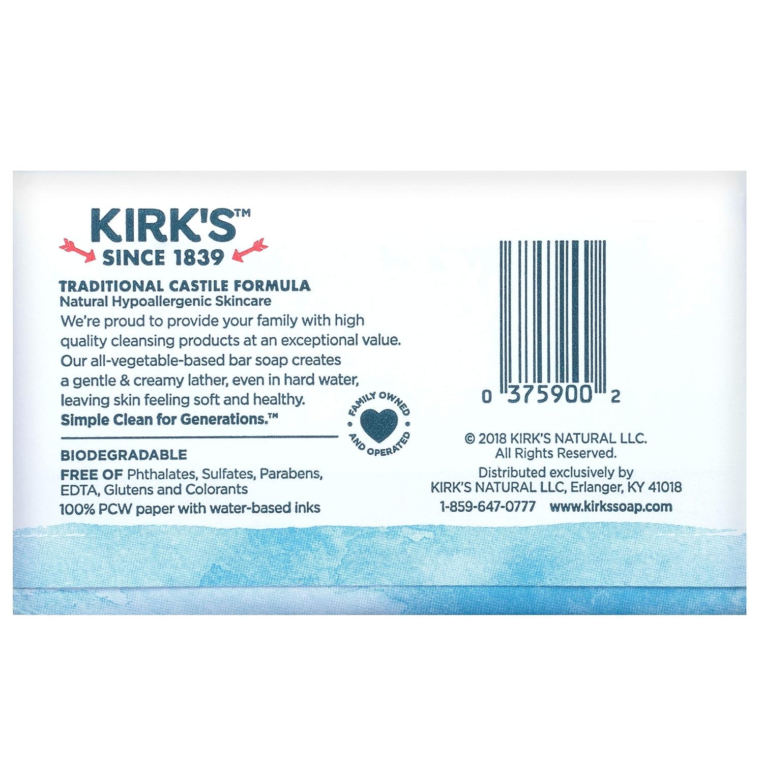 Natural Original Castile Soap - 4 Ounce (Packaging May Vary)