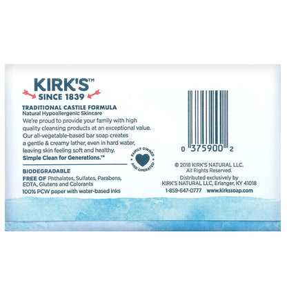 Natural Original Castile Soap - 4 Ounce (Packaging May Vary)