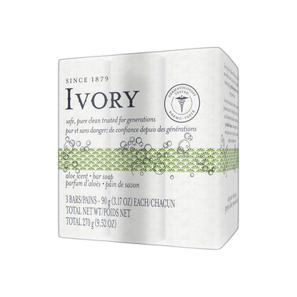 Simply Aloe Bath Bar - Pack of 3