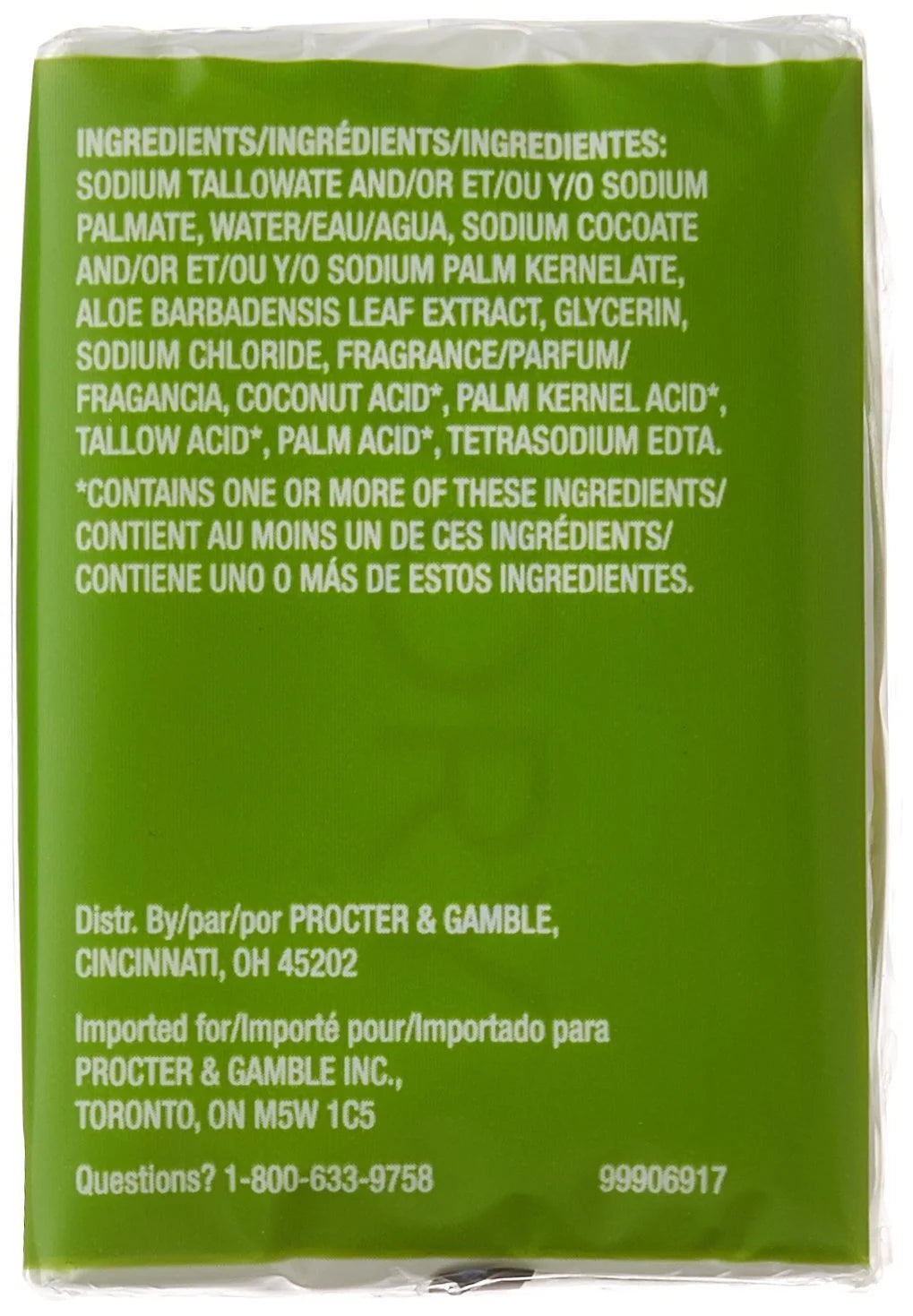 Simply Aloe Bath Bar, Set of 3