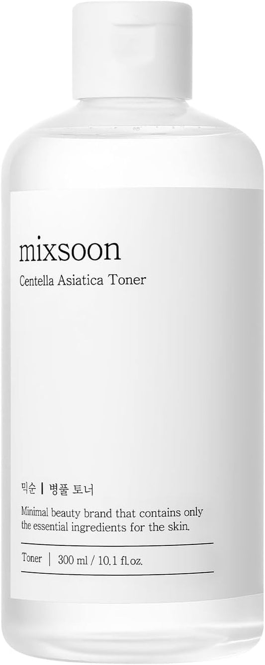 Centella Asiatica Facial Toner - Soothing and Hydrating Formula with CICA Extract for Sensitive Skin, 300ml / 10.14 Fl. Oz. Korean Glass Skin Care