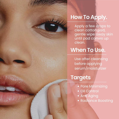 Niacinamide Facial Toner | Radiance-Enhancing Formula with Salicylic Acid & Aloe Vera | Advanced Toning Solution for Skin Rejuvenation & Pore Minimization | Fragrance-Free | 8 Oz