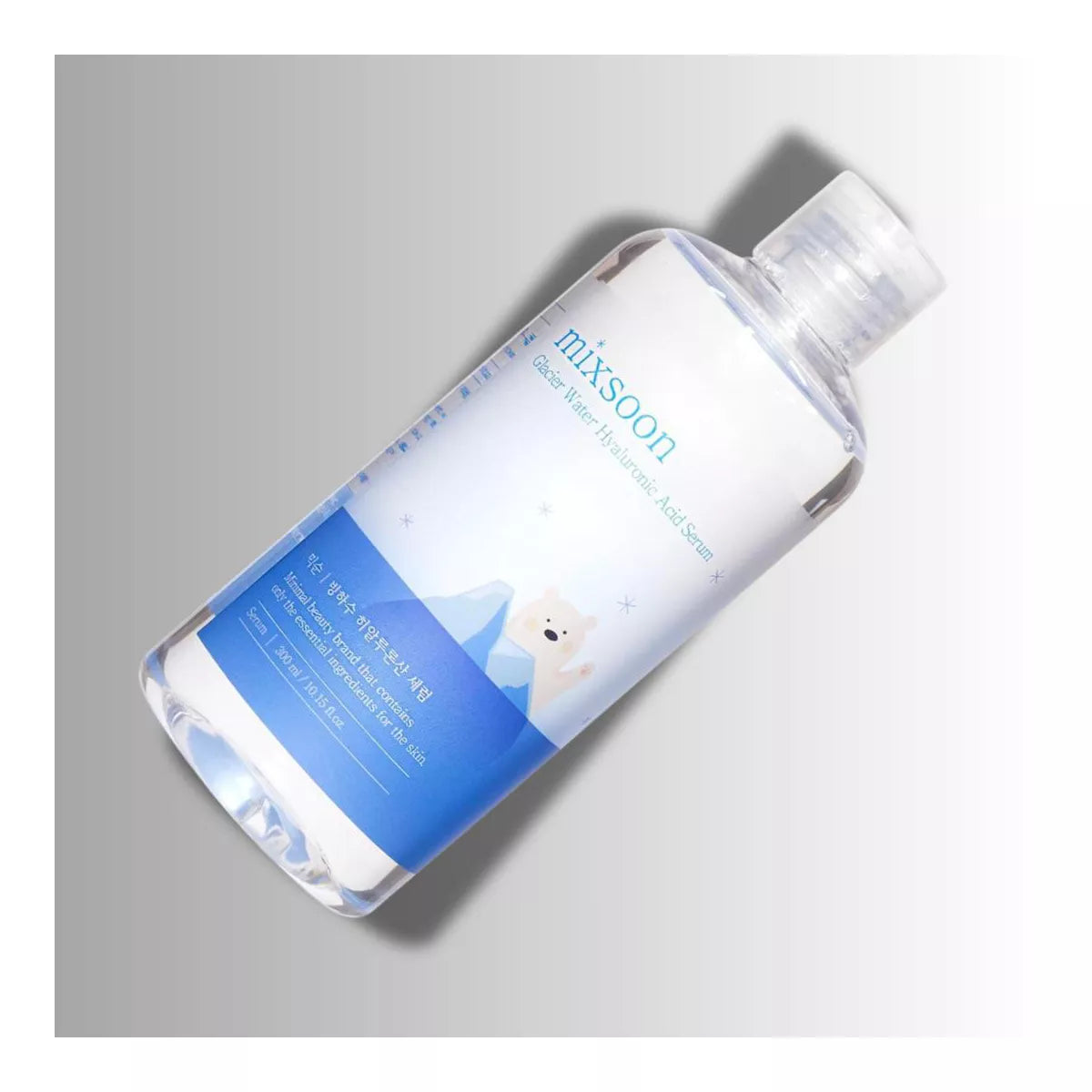 Mixsoon Glacier Water Hyaluronic Acid Serum - Non-Greasy Hydration Booster and Firming Facial Serum for Radiance (10.14 Oz)