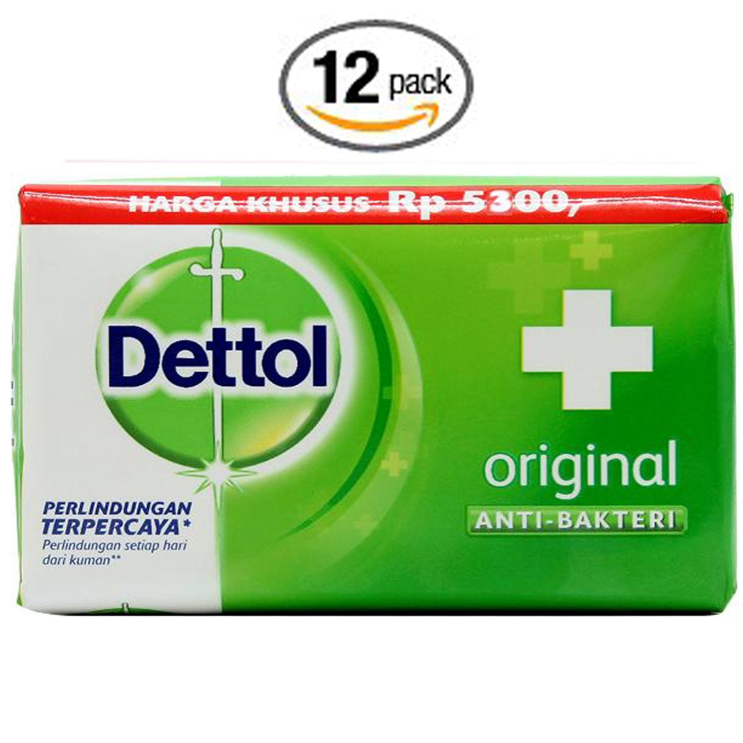 Anti-Bacterial Original Hand and Body Bar Soap, 110g / 3.88oz (Pack of 12)