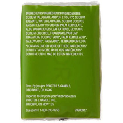 Pure Clean & Simple Aloe Scented Bath Bar Soap, 3 Count, 3.1 Oz Each, Pack of 2