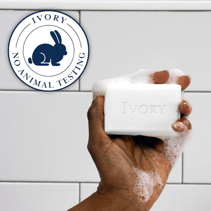 Gentle Bath Bar Soap for All Ages, 99.44% Pure Formula with Plant-Based Cleansers, Free from Heavy Perfumes, Parabens, and Phthalates, Original Scent, 3.17 Oz (Pack of 2)