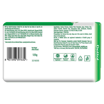 Original Germ-Protection Bathing Soap Bar, 150g (Pack of 5)