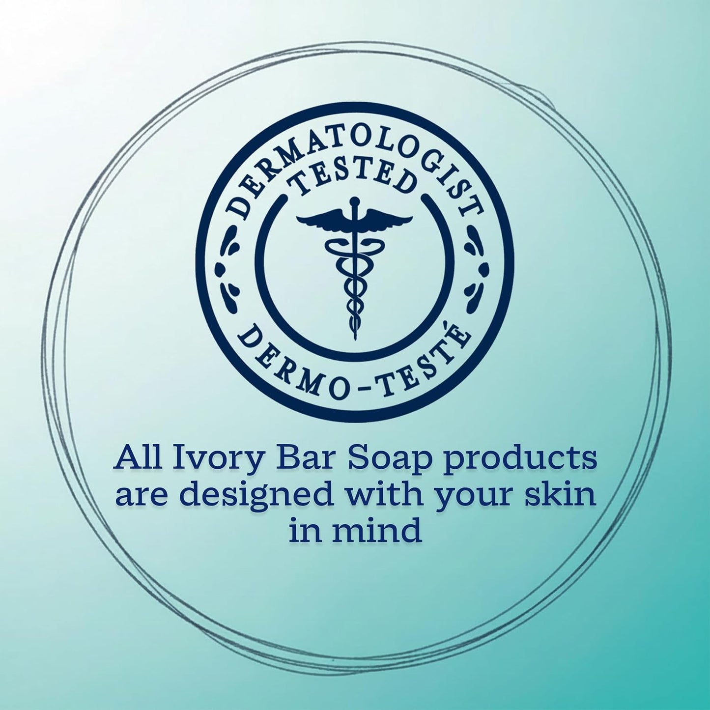 Fragrance-Free Sensitive Bar Soap for All Skin Types, 99.44% Pure Plant-Based Formula, 3.17 Oz (10 Count)