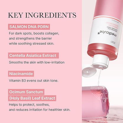 Medicube PDRN Pink Glutathione Cica Soothing Toner 250ml